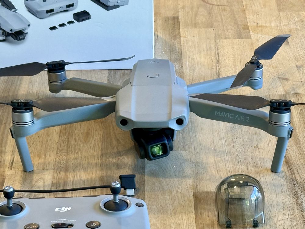 Drone DJI Mavic Air 2 Combo - Excelente Estado - Pouco Uso