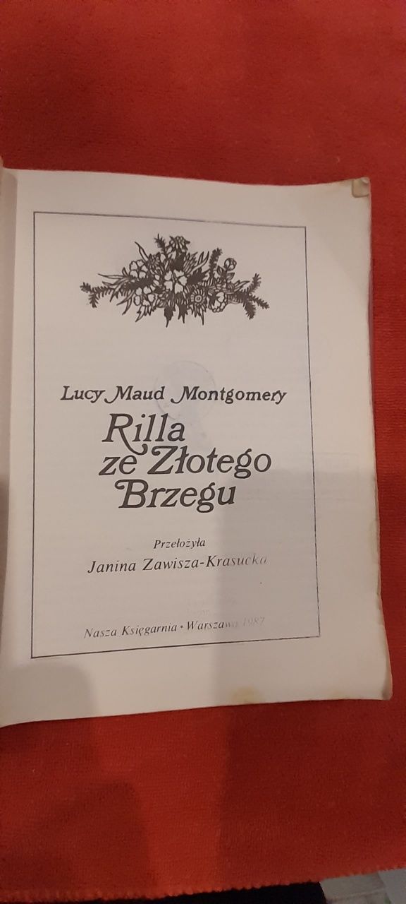 Rilla że Złotego Brzegu Lucy Maud Montgomery