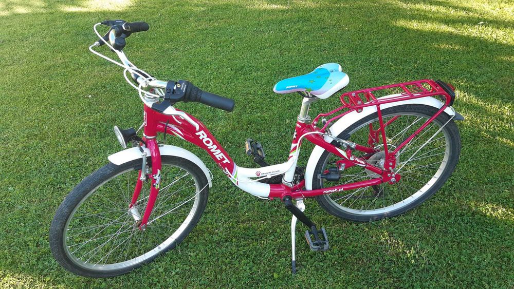 Piękny rower dla dziewczynki Romet Panda 24 cale