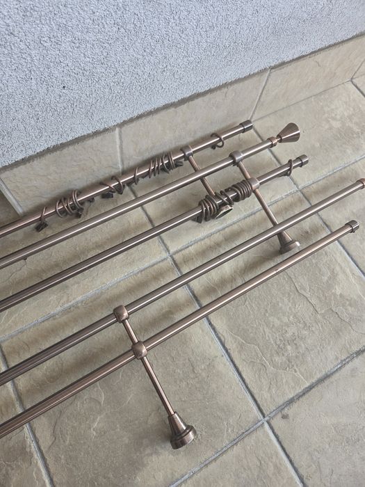 Karnisze metalowe długość 1.6m