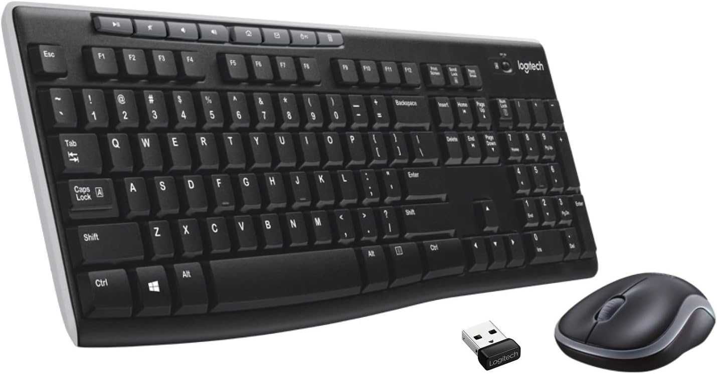 Logitech Combo teclado e rato sem fios NOVO