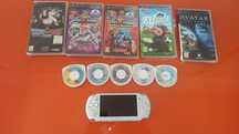 PlayStation - PSP - 3004 branca + jogos