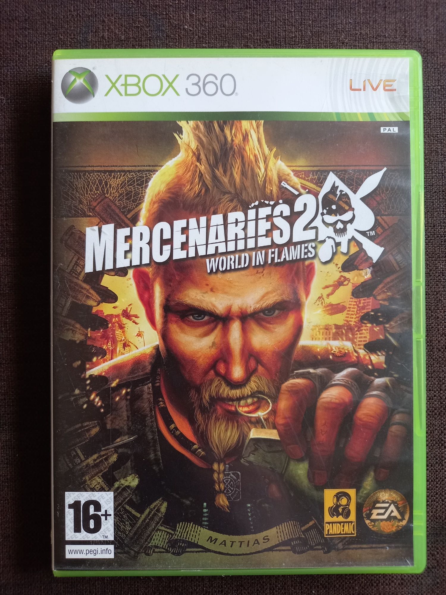 Gra Mercenaries 2 World In Flames na konsolę xbox 360