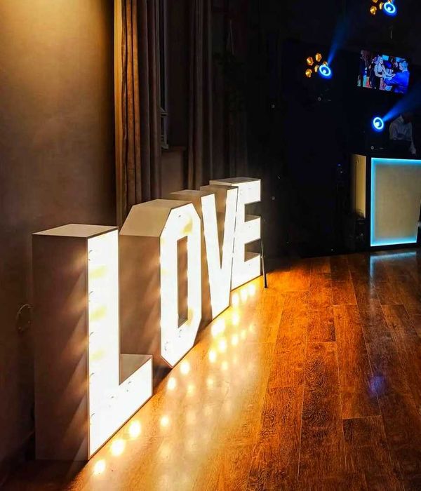 Napis led LOVE duży 80cm stan IDEALNY