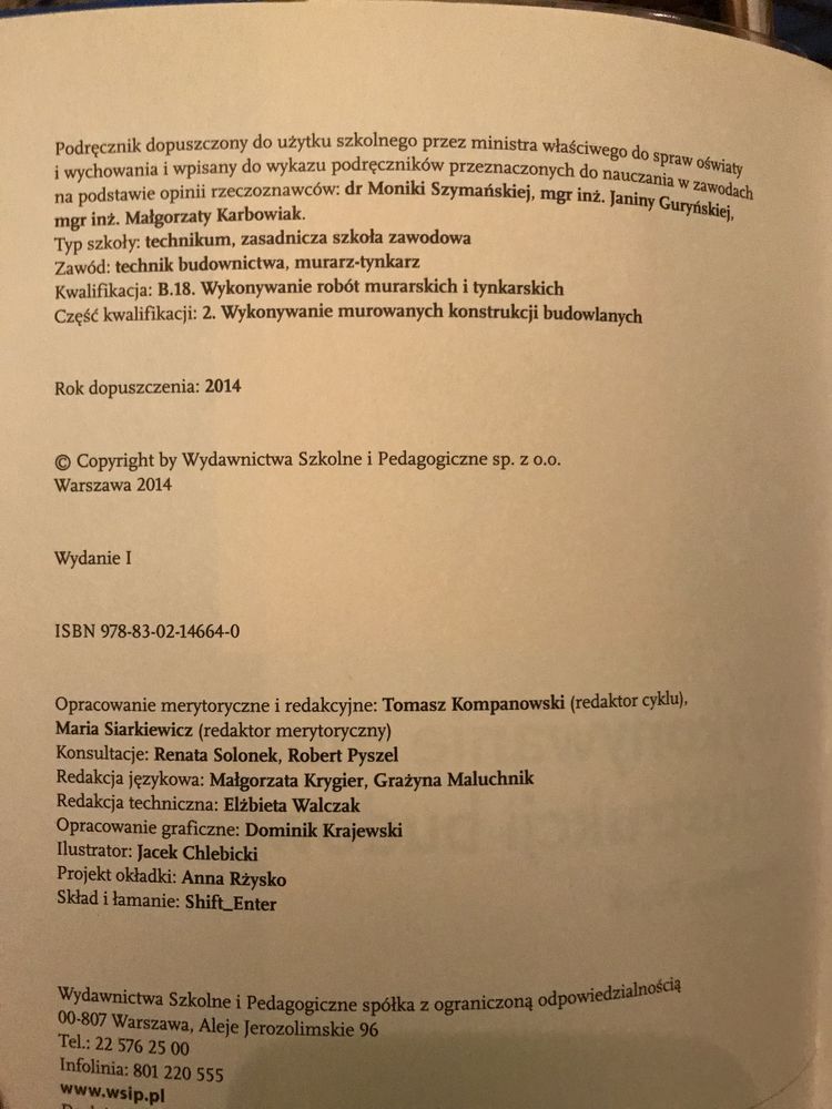 Wykonywanie murowanych konstrukcji budowlanych
