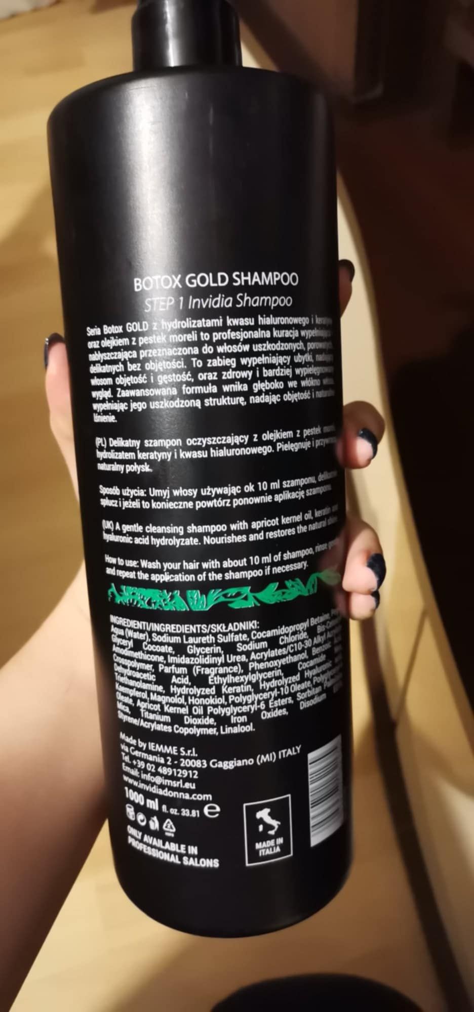 Botox do włosów Invidia