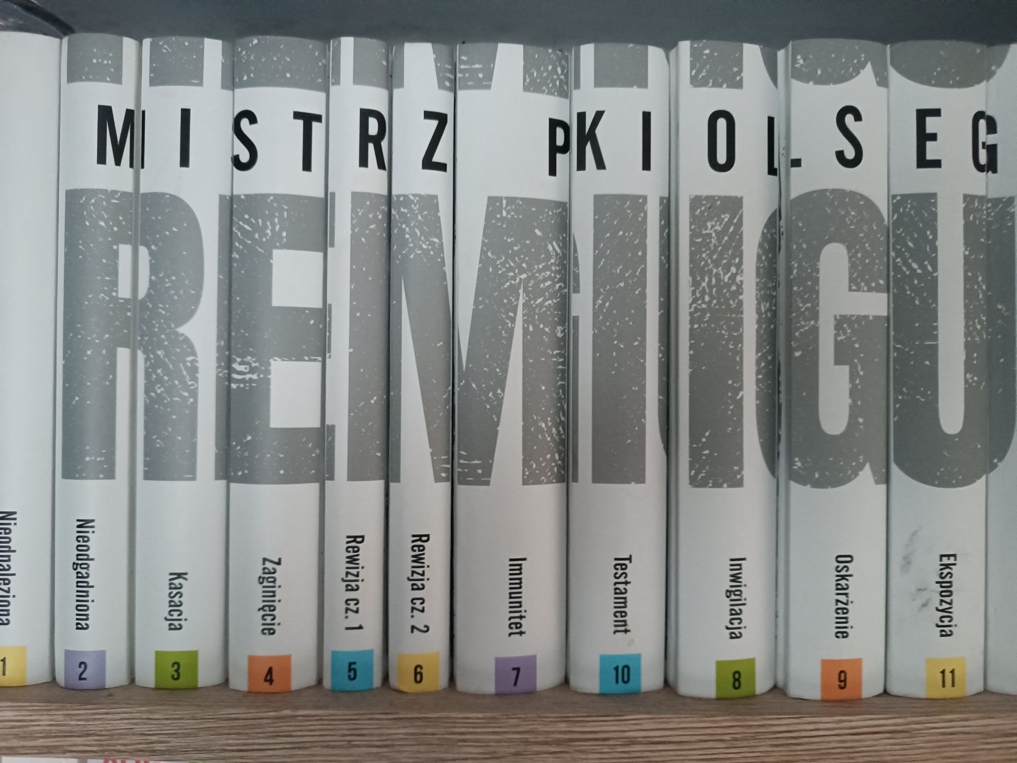 Seria 33 książek Remigiusza Mroza