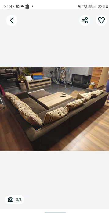 Narożnik kanapa stan bardzo dobry