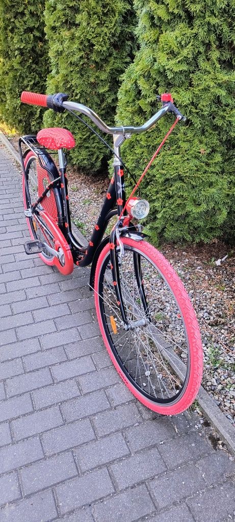 Rower miejski b.twin, koła 28, 3 biegi