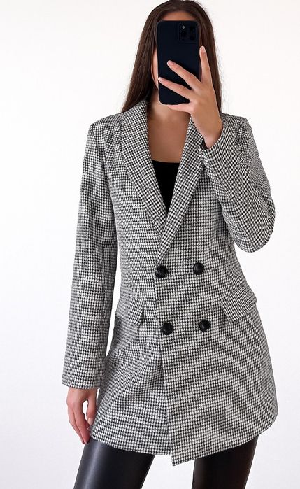 Nowa marynarka żakiet Boohoo 38 krata