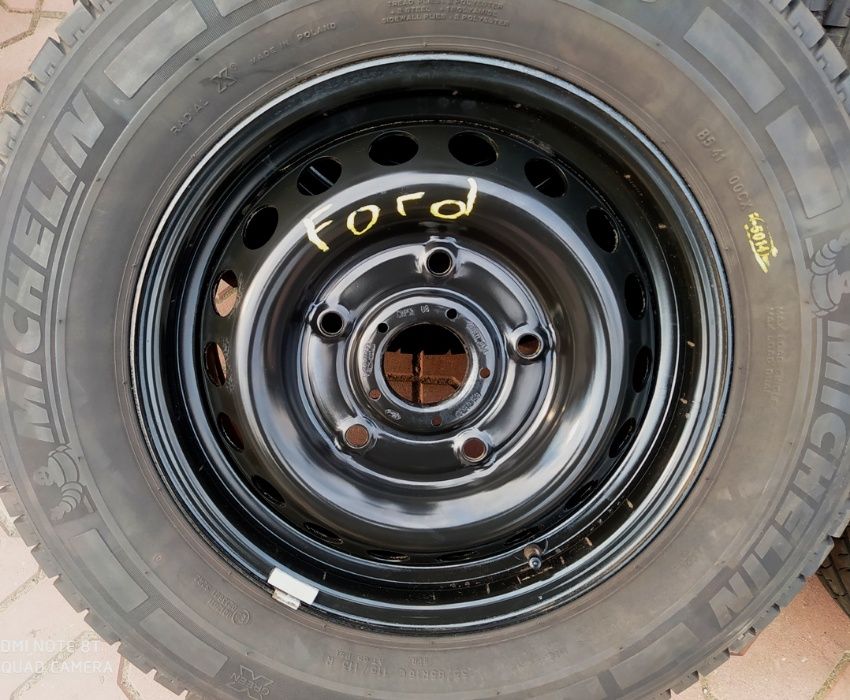 4x Koła 16'' Ford Transit Custom +opony 235/65/16c Michelin