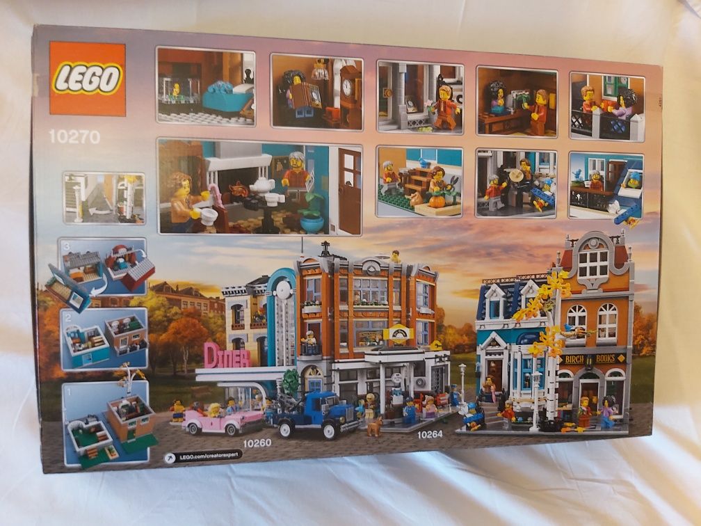 Lego 10270 Księgarnia nowy zaplombowany zestaw Lego + Gratis!:)