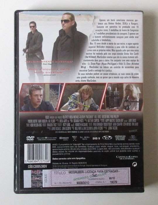 MacGruber: Licença Para Estragar (DVD)