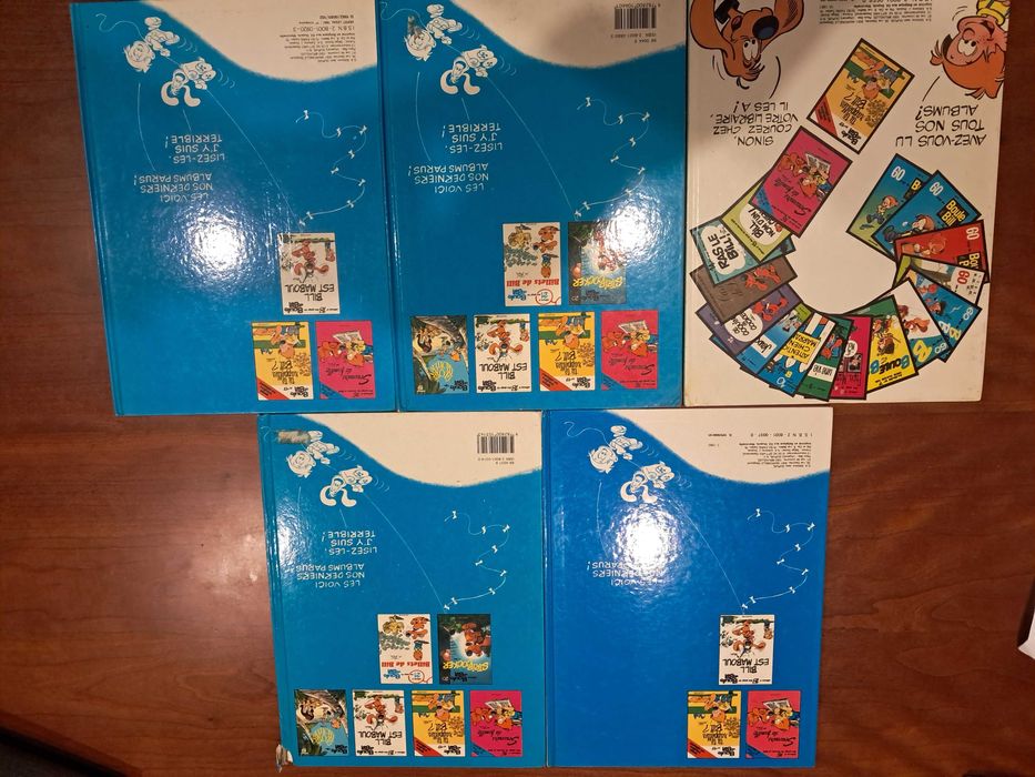 Lote de bande desenhadas Boule et Bill em Frances