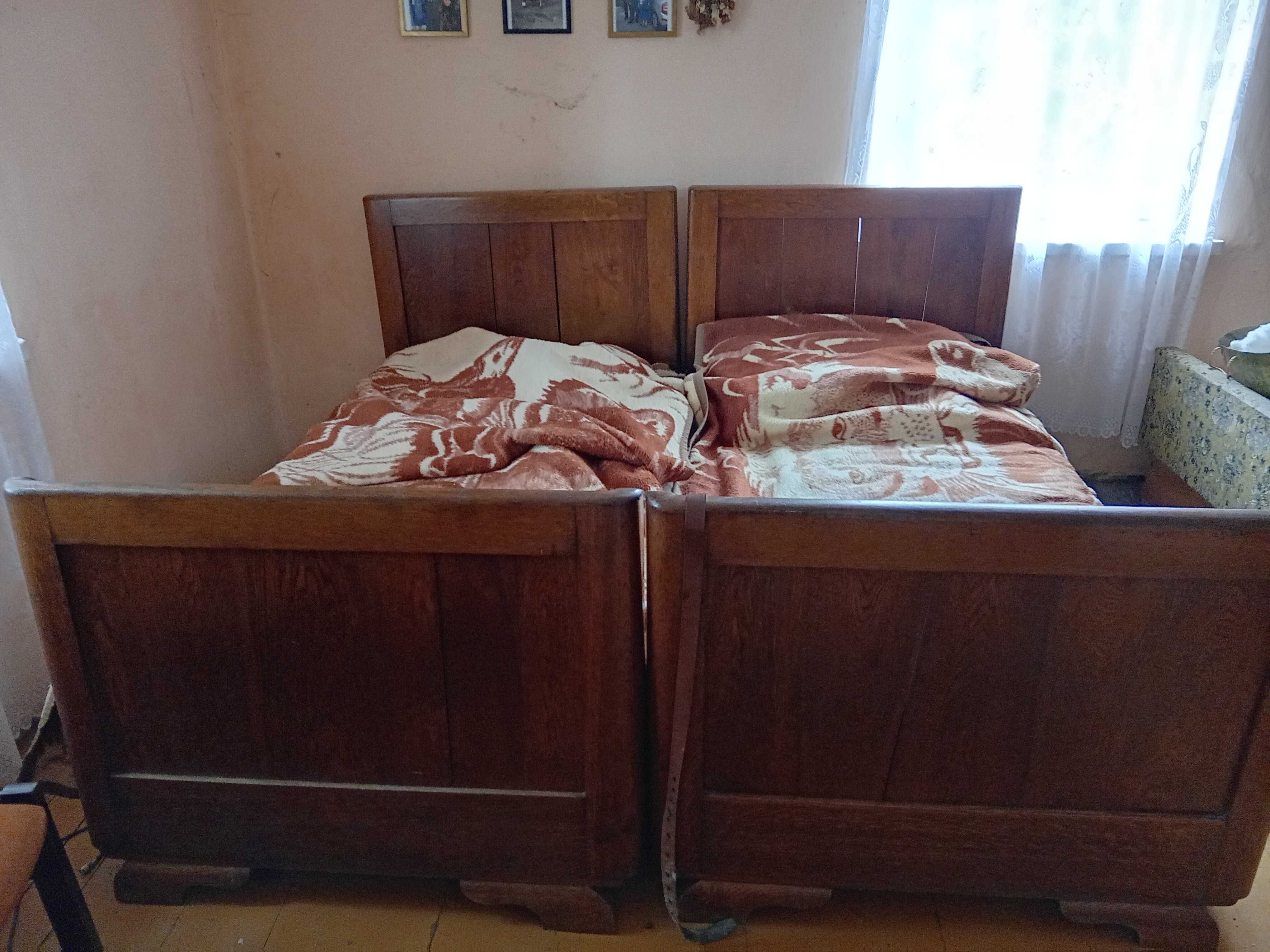 Meble z PRL łóżko szafa tapczan.