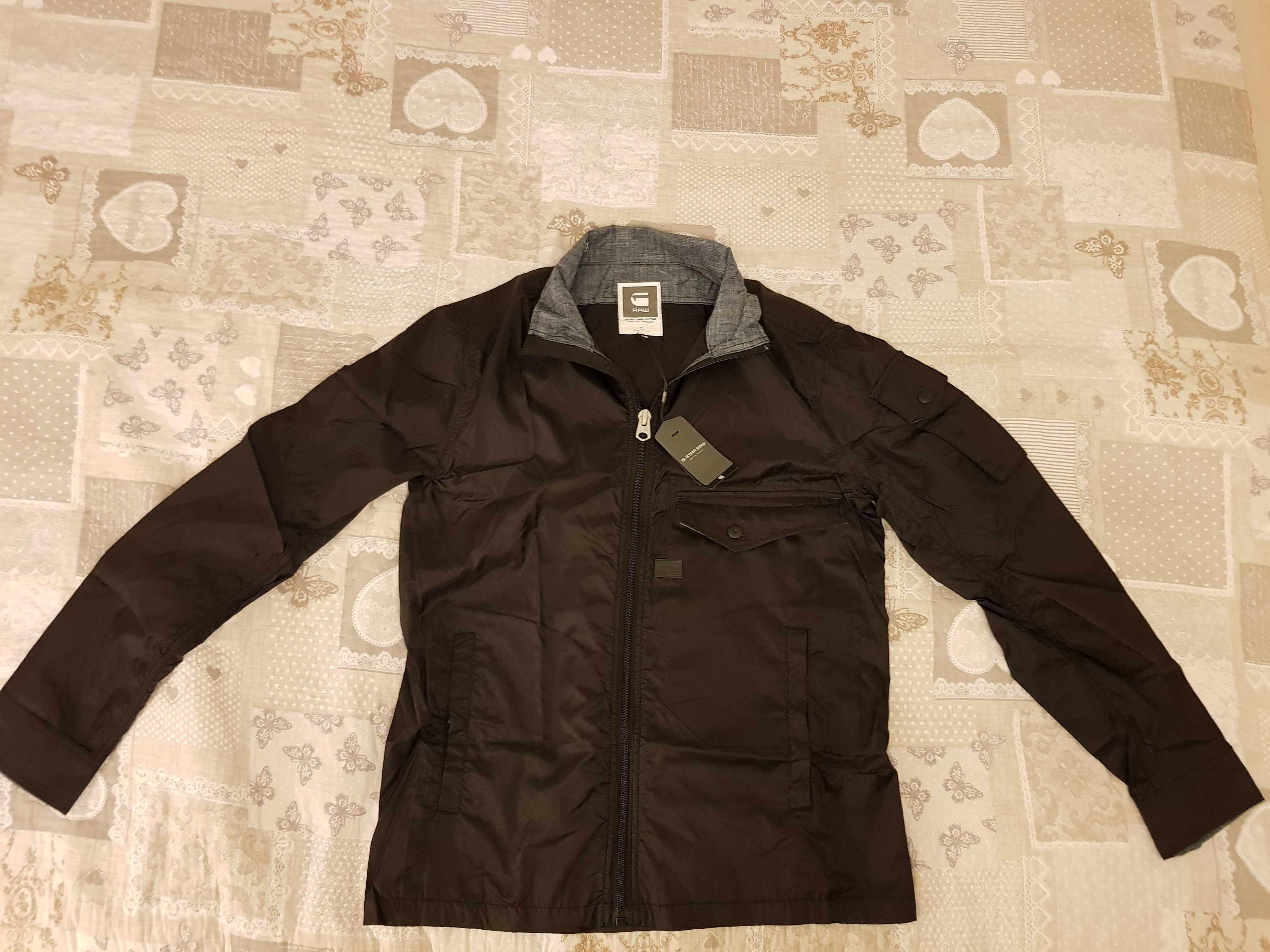 G-STAR RAW Kurtka jak M na metce XL Snipe Overshirt Czarna nowa
