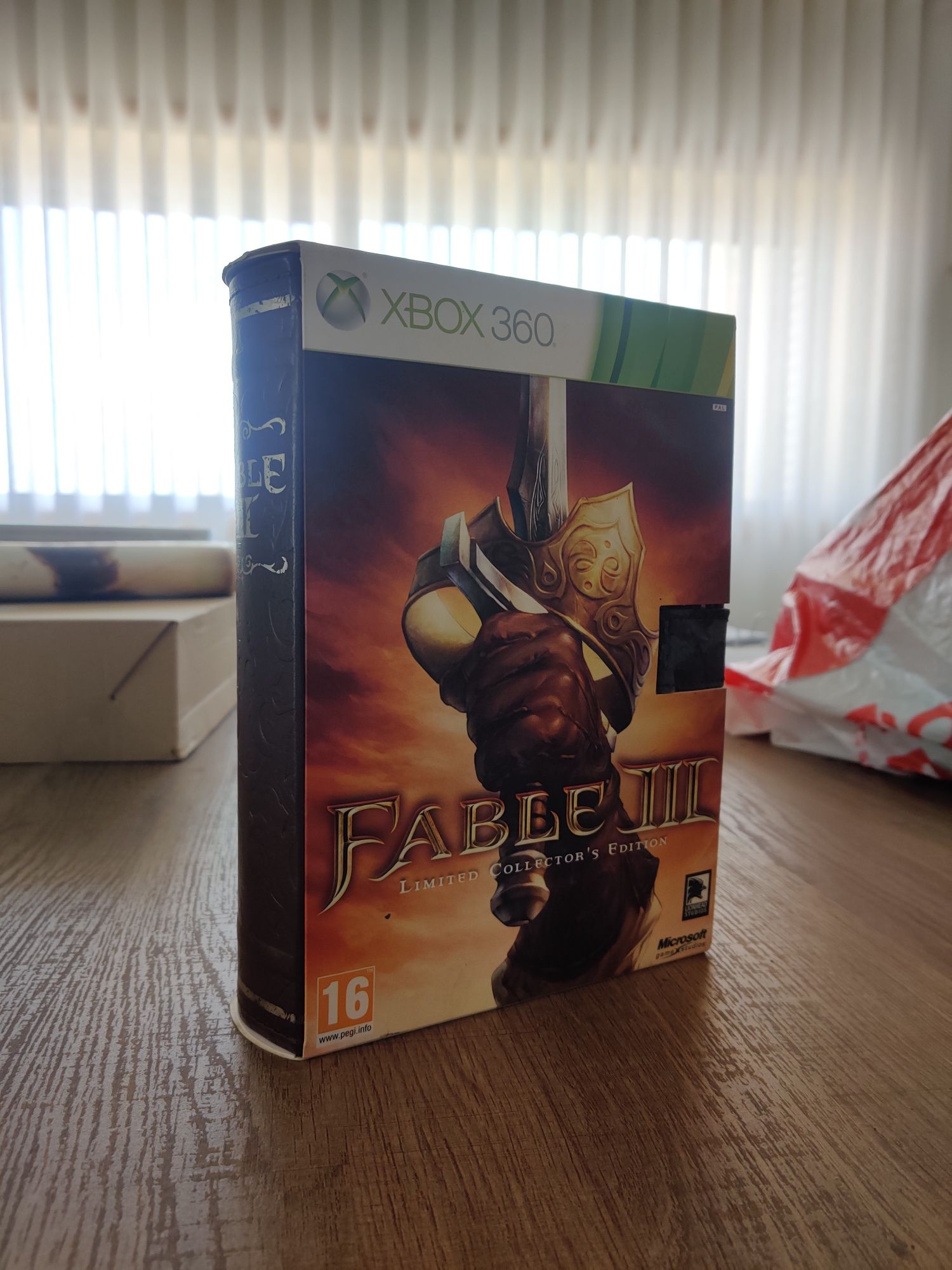 Fable 3 Collector's Edition nova xbox 360