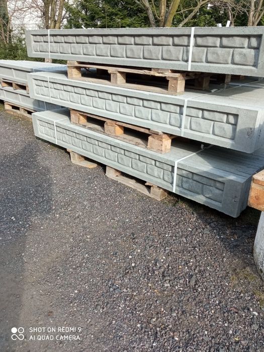 Siatka, podmurówka, płyta betonowa