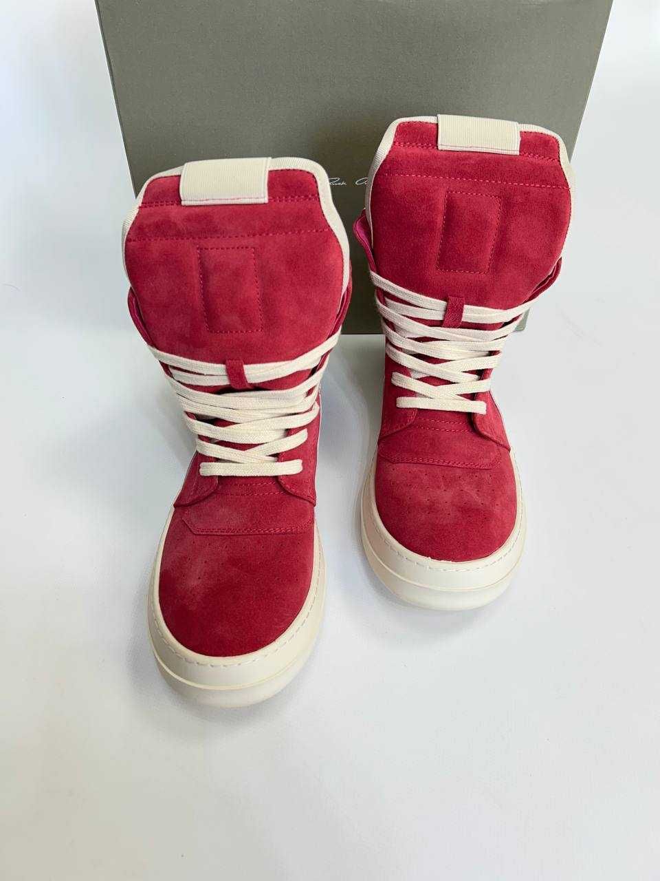 Rick Owens Geobasket Ramones кроссовки розовые кеди opium archive кеды
