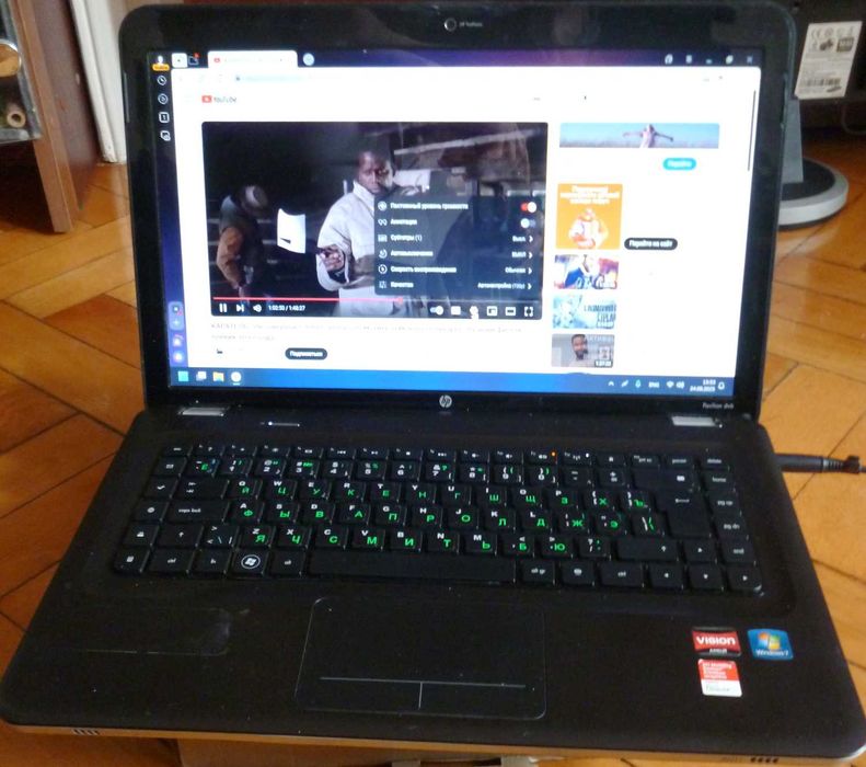 Б/у рабочий ноутбук HP Pavilion DV6-3000so после апгрейда