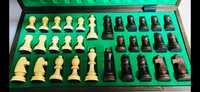 DUŻE drewniane szachy Hetman 52x52cm KLASYK