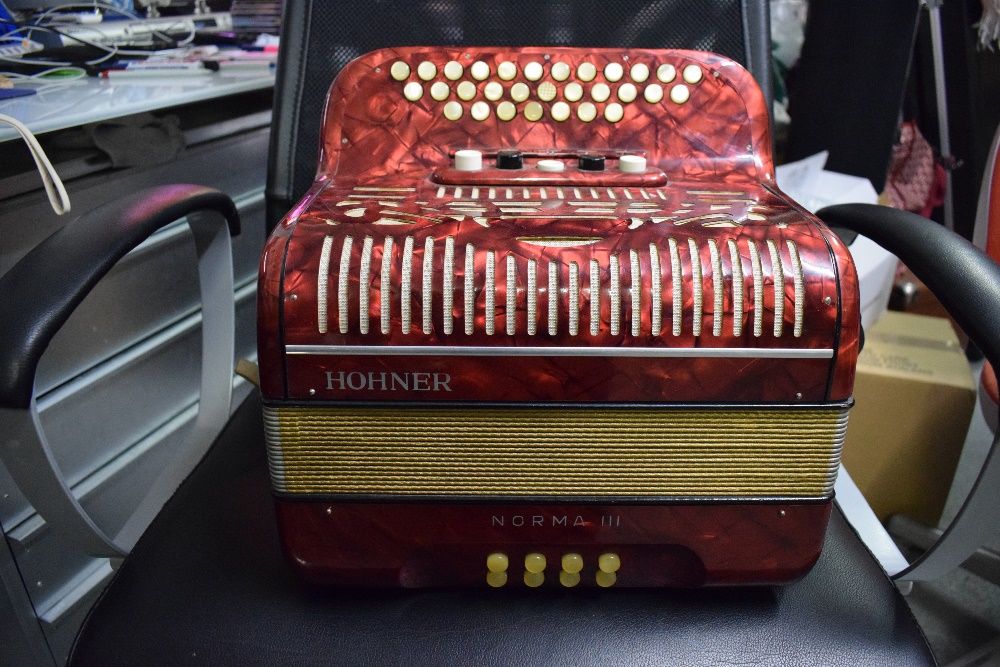 Concertina Hohner Norma III, 3 Voz