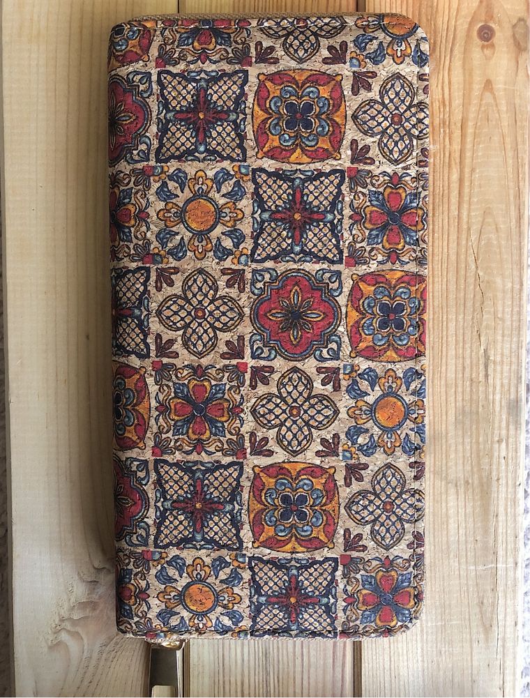 Portfel Boho/Etno, Mozaika/Ornament, kolorowy/duży