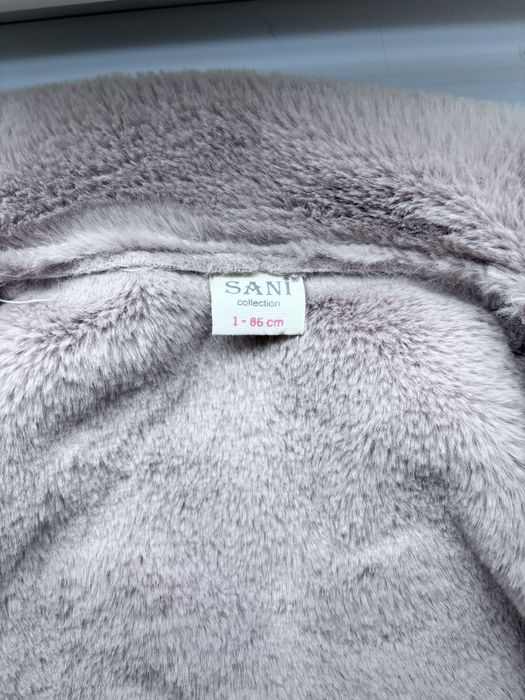 Пальто бежеве , куртка, шубка р.86