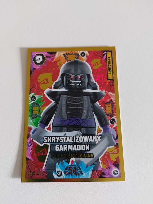 Lego Ninjago LE13 karta seria 8 limitowana, limitka