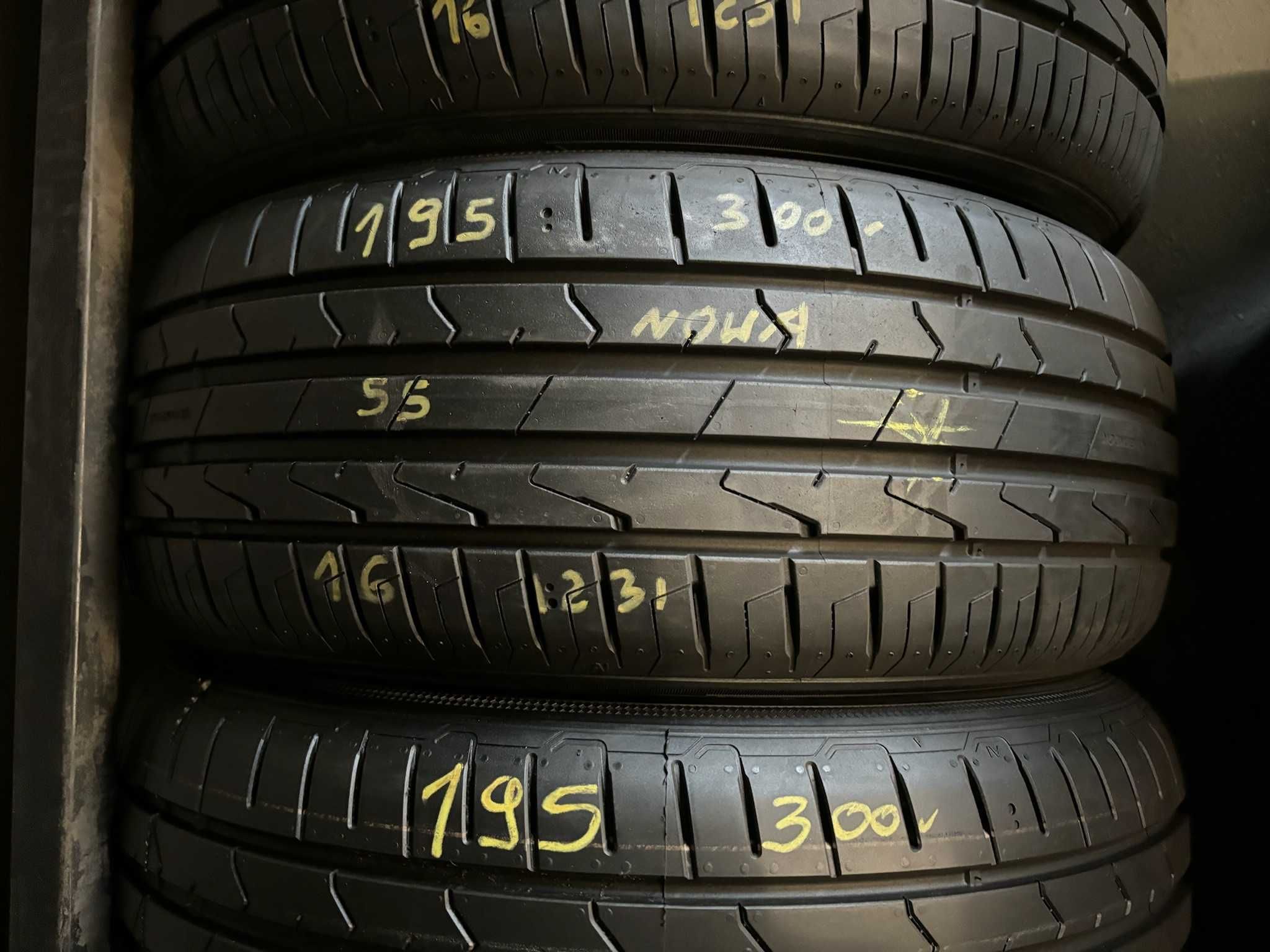 4X Opony Letnie 195/55R16 87W HANKOOK VENTUS PRIME 3 * BMW 2023R NOWE!