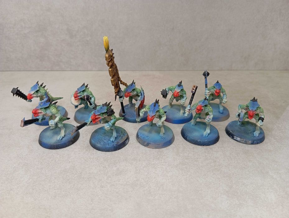 Warhammer Age of Sigmar, 10x Saurus Warriors, Seraphone