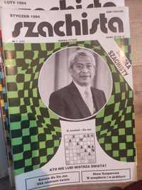 Kolekcjonerski pełny rocznik czasopisma Szachista z 1994 roku