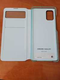 Capa de telemovel Samsung S View para Galaxy A51 - Preta