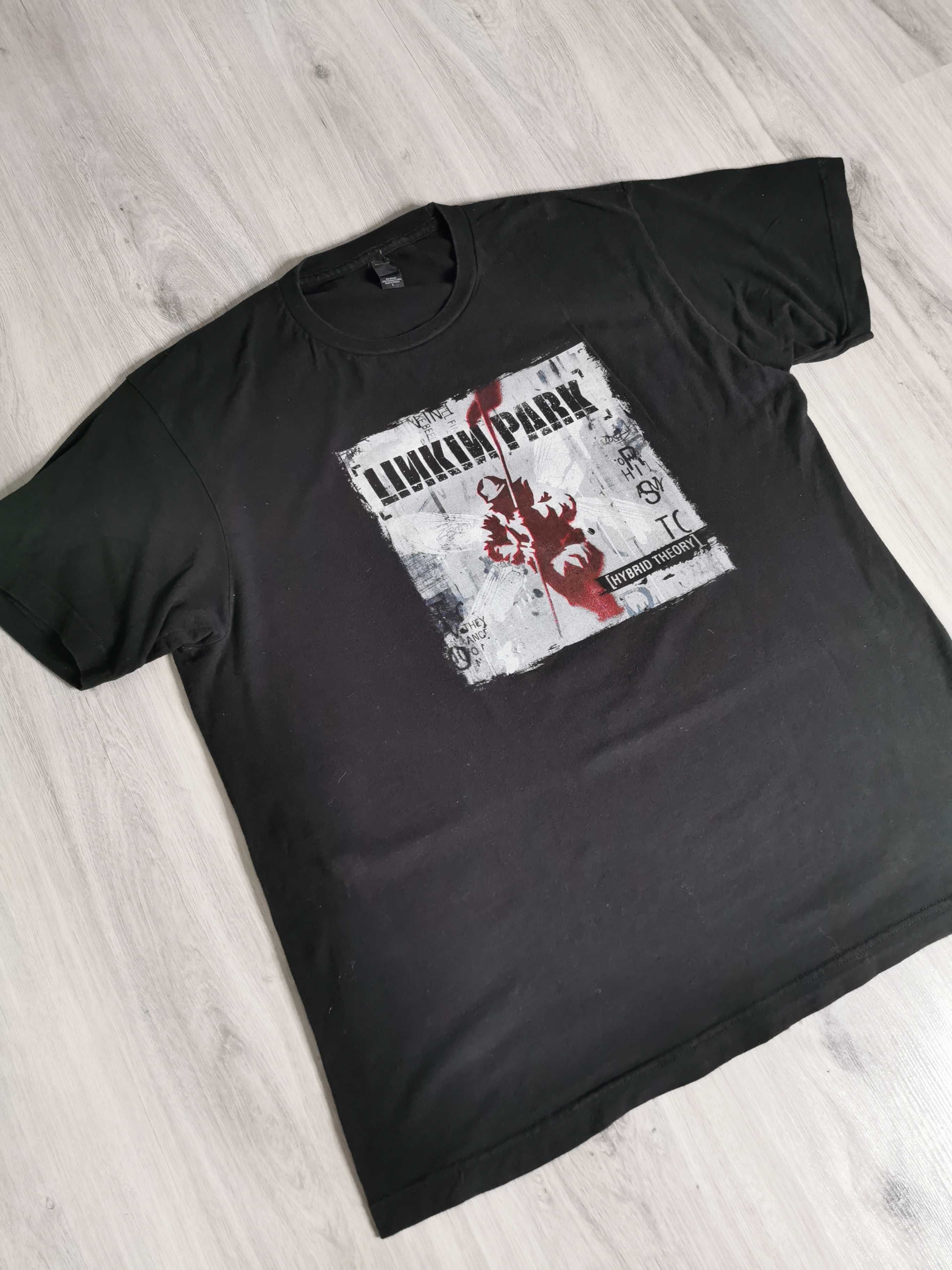 T-shirt zespół Linking Park hybrid theory big print unisex roz L/XL