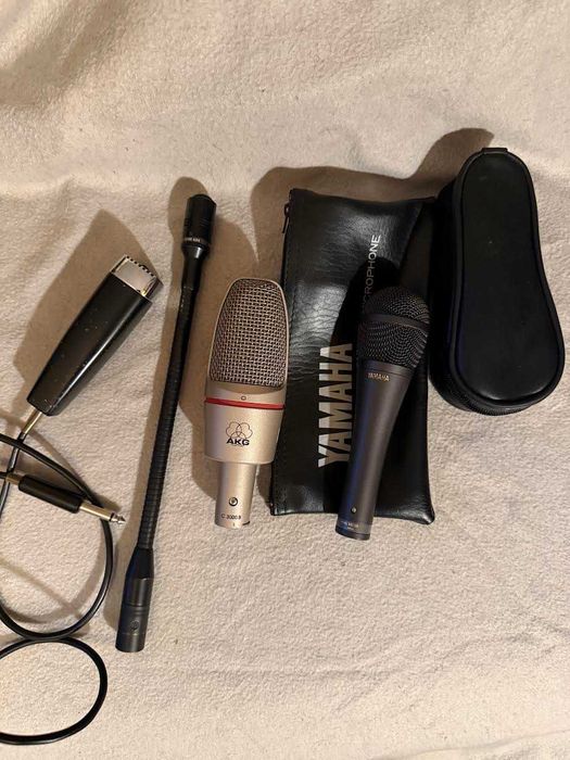 Mikrofony - AKG , Beyerdynamic, Yamaha