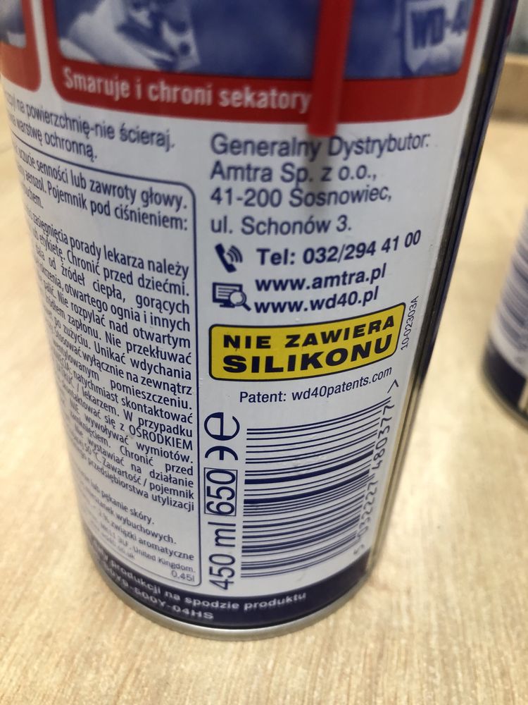 Wd 40  450 ml nowy