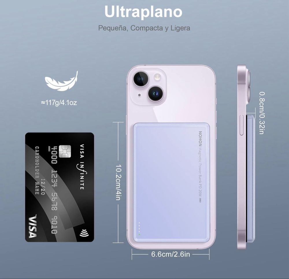 Mag-Safe Powerbank: 5000mAh NOHON