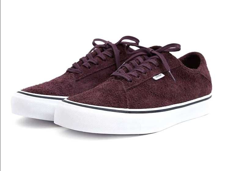 Vans Tenisówki trampki Diamo Ni Hairy Suede 42 bordowe śliwkowe