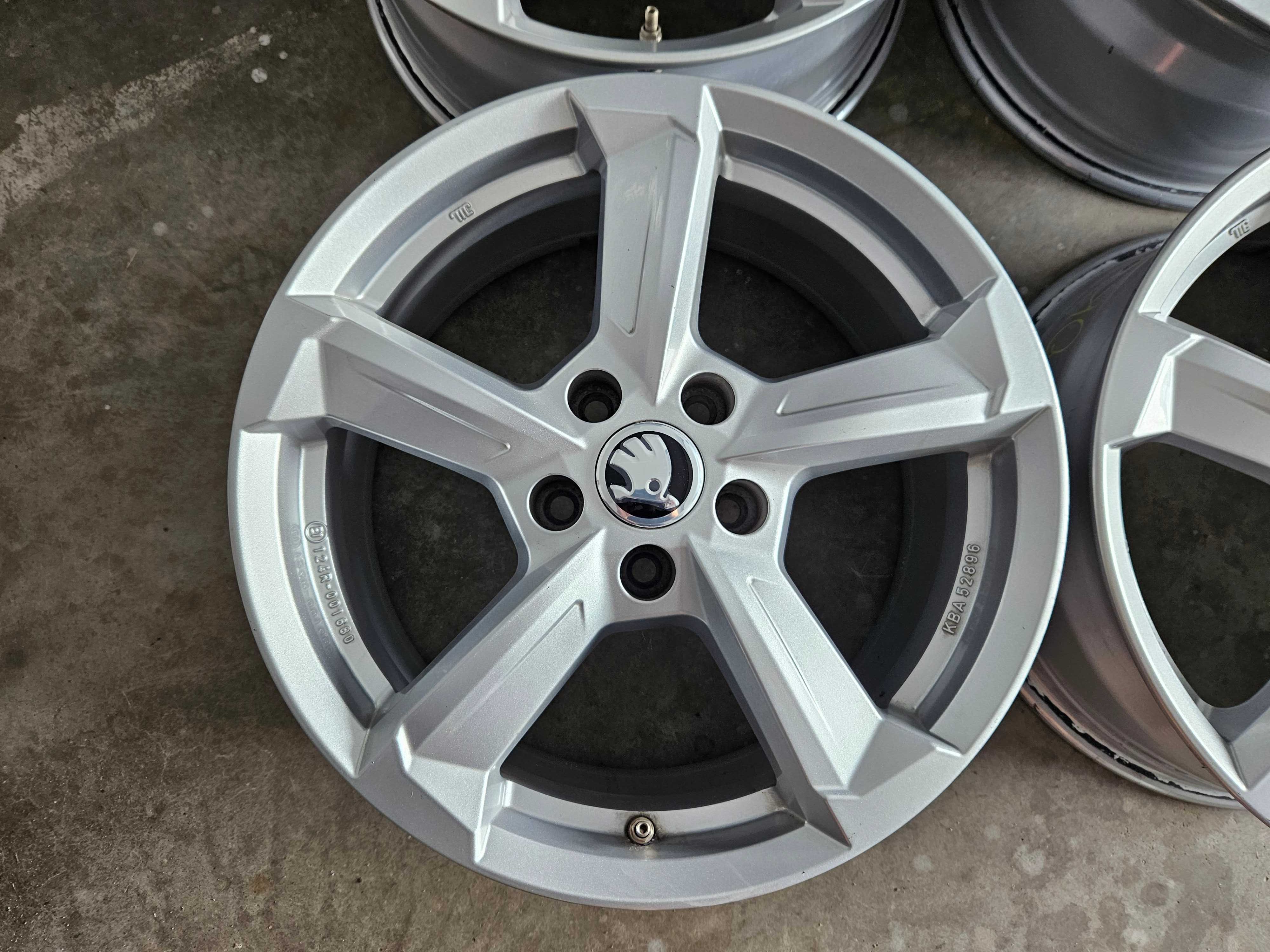 Alufelgi Skoda 17" 5x112 Octavia III IV VRS SuperB Karoq Scout Yeti