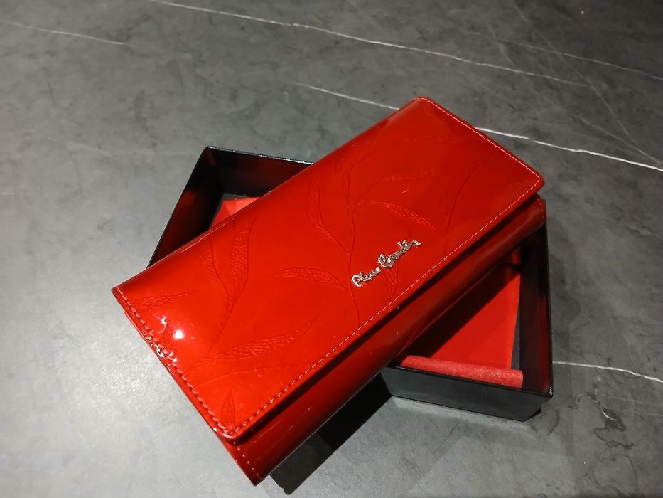 Skórzany portfel Pierre Cardin