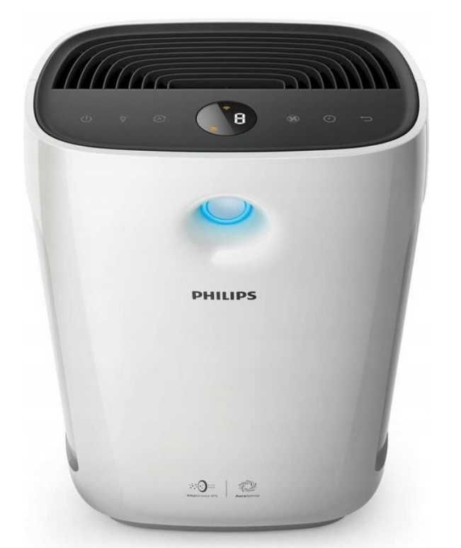 Oczyszczacz Powietrza Philips Seria 2000i do 79m² Tryb Snu Filtr Hepa