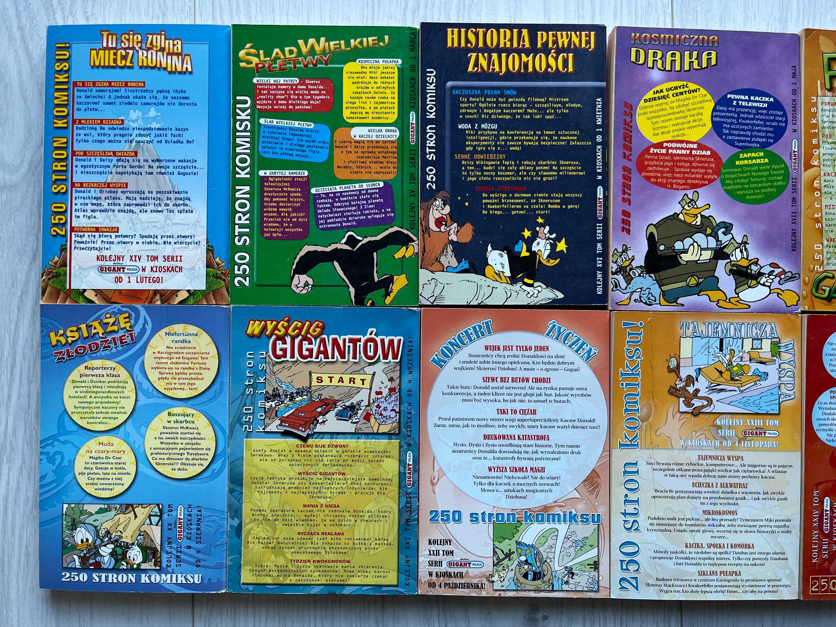Komiks Gigant Cały Rok 2002 numery 13-24