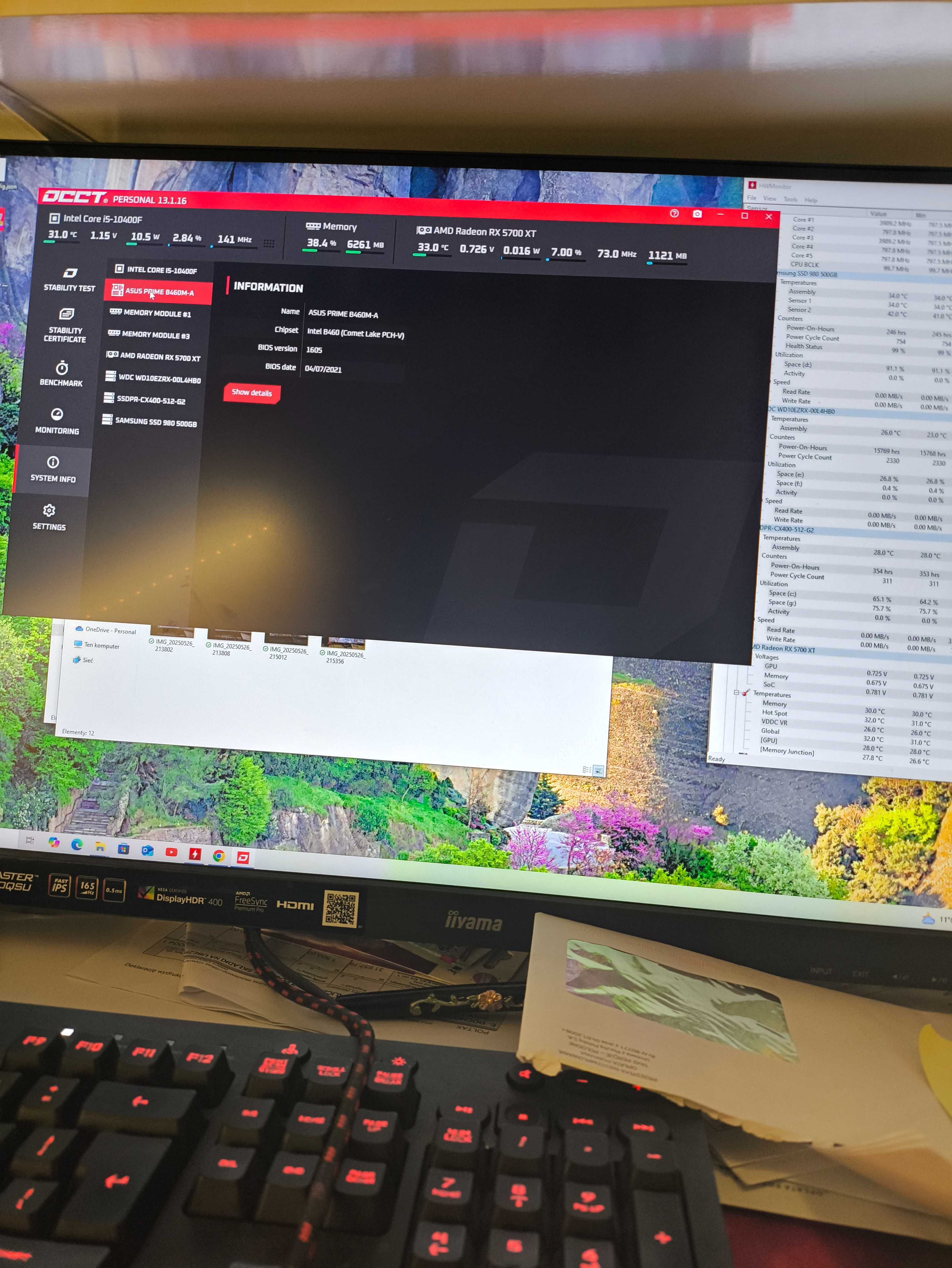 komputer I5 10400f 16 gb RX 5700 xt