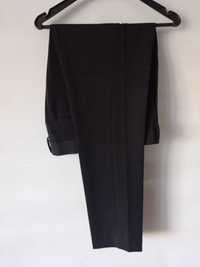 spodnie garniturowe czarne