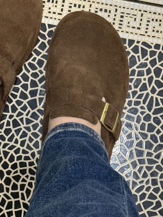 Утеплені мюлі натуральна замша