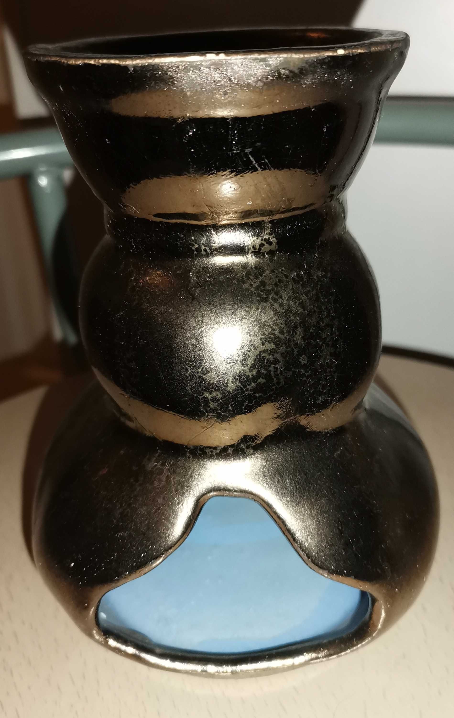 osłonka do podgrzewacza z metalicznym połyskiem