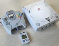 SEGA Dreamcast Pad VMU piękny stan i perspektywy na początek kolekcji