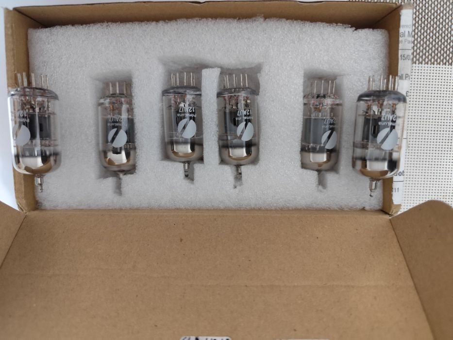 Lampy Primaluna 12AU7(ecc82) dobrane pary - okazja!!