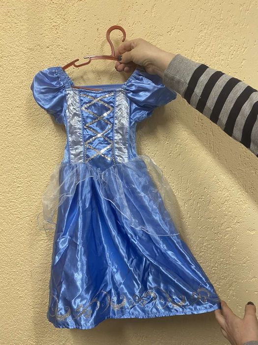 Карнавальный костюм, платье,золушка дисплей,рост 3-5лет,110