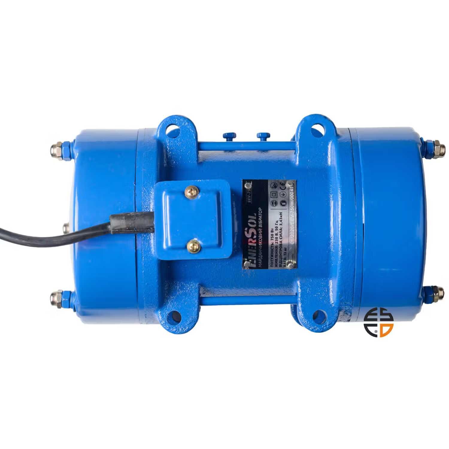 Вибратор площадочный EnerSol EEV-750W/3.43 кН/750ватт/Гар1г/Днепр
